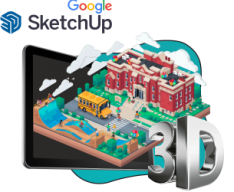 Google SketchUp - Школа программирования для детей, компьютерные курсы для школьников, начинающих и подростков - KIBERone г. Уфа