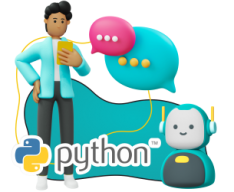 Умный чат-бот на Python - Школа программирования для детей, компьютерные курсы для школьников, начинающих и подростков - KIBERone г. Уфа