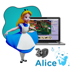 Alice 3d - КИБЕРшкола программирования для детей, компьютерные курсы для школьников, начинающих и подростков - KIBERone г. Уфа