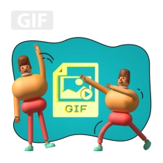 Gif-анимация - КИБЕРшкола программирования для детей, компьютерные курсы для школьников, начинающих и подростков - KIBERone г. Уфа
