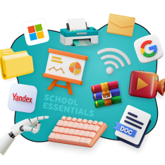 Цифровая база для школьника - КИБЕРшкола программирования для детей, компьютерные курсы для школьников, начинающих и подростков - KIBERone г. Уфа