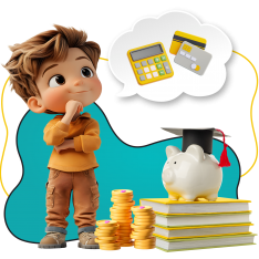 Финансовый интеллект вместе KIBERone - КИБЕРшкола программирования для детей, компьютерные курсы для школьников, начинающих и подростков - KIBERone г. Уфа