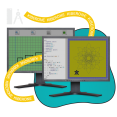 Исполнители чертежник и черепашка - КИБЕРшкола программирования для детей, компьютерные курсы для школьников, начинающих и подростков - KIBERone г. Уфа