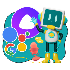 Голосовой помощник Алиса - КИБЕРшкола программирования для детей, компьютерные курсы для школьников, начинающих и подростков - KIBERone г. Уфа