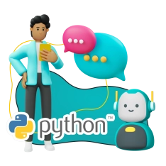 Умный чат-бот на Python на Telegram - КИБЕРшкола программирования для детей, компьютерные курсы для школьников, начинающих и подростков - KIBERone г. Уфа