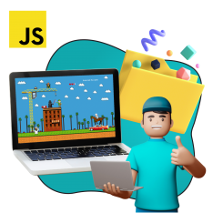 Программирование на JavaScript. Учимся создавать игры! - КИБЕРшкола программирования для детей, компьютерные курсы для школьников, начинающих и подростков - KIBERone г. Уфа