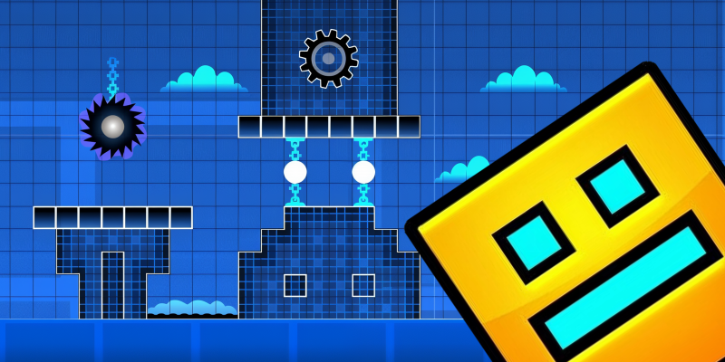 Свой Geometry Dash: создаём игру из детства родителей - КИБЕРшкола программирования для детей, компьютерные курсы для школьников, начинающих и подростков - KIBERone г. Уфа